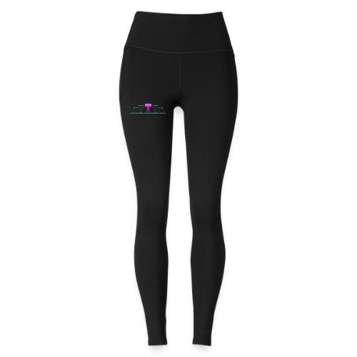 Letter T – Capital Varsity Alphabet Monogram - Under Armour Ladies' Motion Ankle Legging