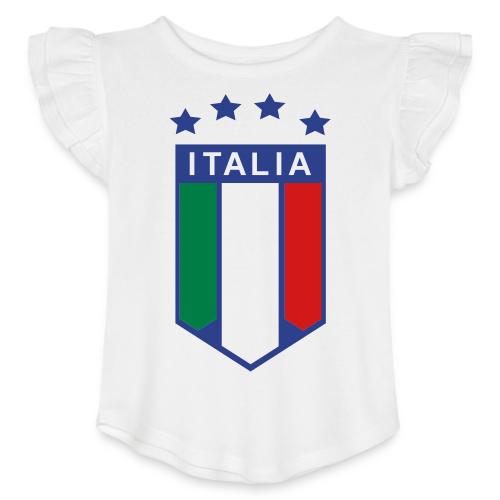 4 Star Italia Shield - Toddler Girls Flutter T-shirt