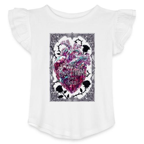 Love is a Spectrum (Mine's Solo) T-Shirt - Toddler Girls Flutter T-shirt