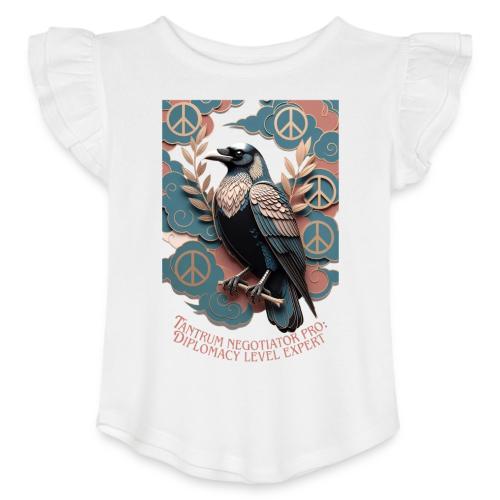Raven Tantrum Mediator T Shirt - Toddler Girls Flutter T-shirt