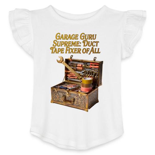 Garage Guru T Shirt - Toddler Girls Flutter T-shirt