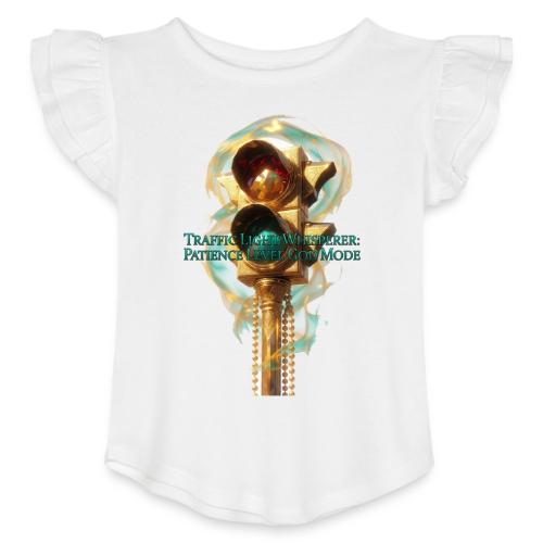 Traffic Light Whisperer T Shirt - Toddler Girls Flutter T-shirt