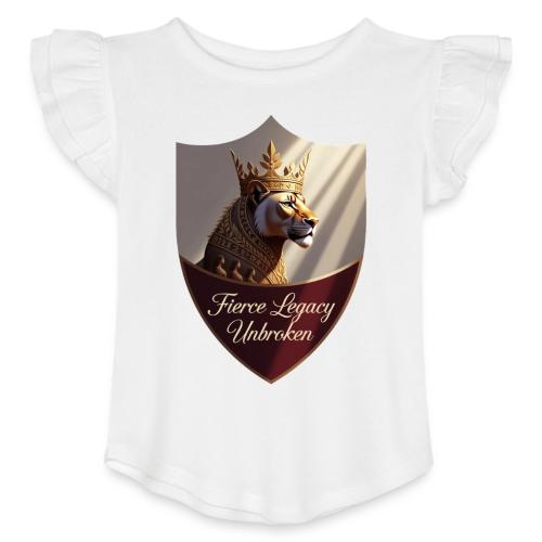 Women's Day Legacy T Shirt, Empowerment Gift 2026 - Toddler Girls Flutter T-shirt