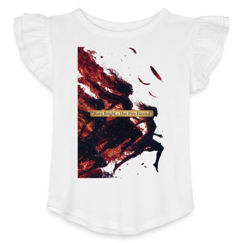 Women's Day Legacy T Shirt, Women's Day Gift - Toddler Girls Flutter T-shirt