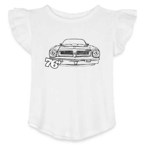 76 FIREBIRD TRANS AM - Toddler Girls Flutter T-shirt