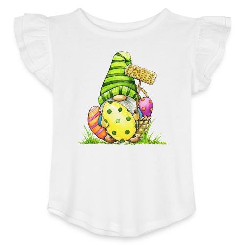 Easter - Toddler Girls Flutter T-shirt