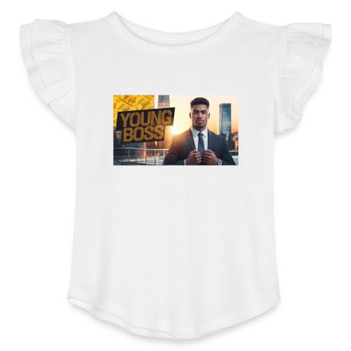 vidiq thumbnail 5 - Toddler Girls Flutter T-shirt