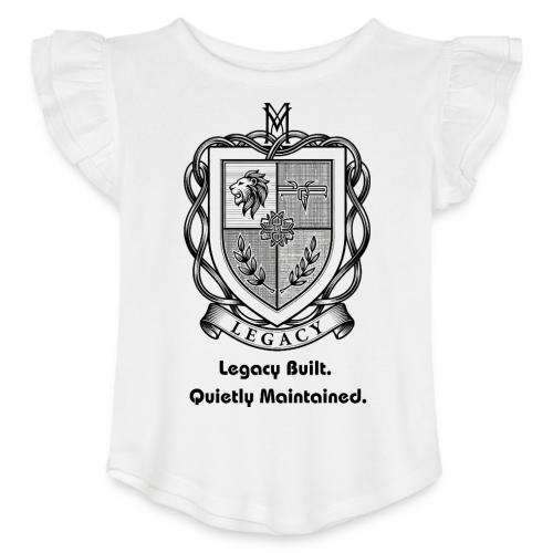 Quiet Luxury T-Shirt, Sweatshirt, & Poster - Toddler Girls Flutter T-shirt