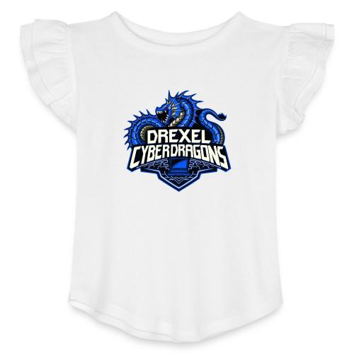 Blue Team - Toddler Girls Flutter T-shirt