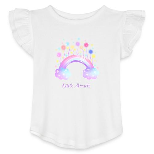 Little miracle - Toddler Girls Flutter T-shirt