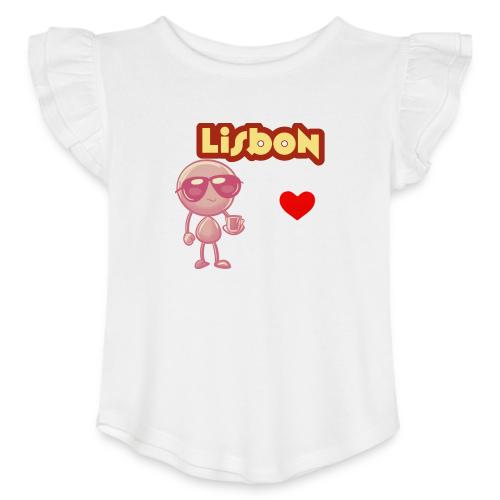 Smoon City_Lisbon - Toddler Girls Flutter T-shirt