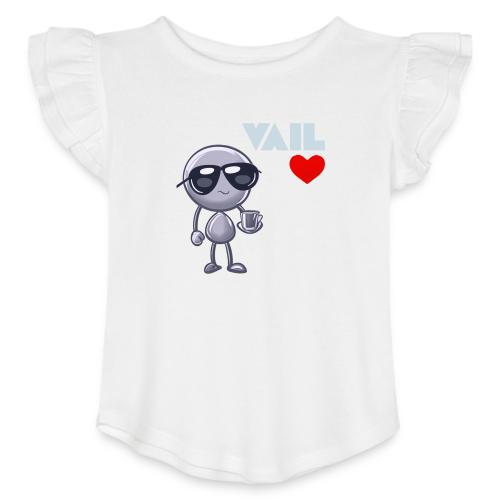 Smoon City_Vail - Toddler Girls Flutter T-shirt