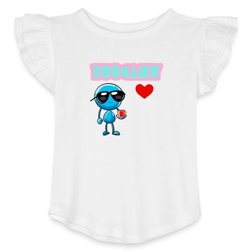 Smoon City_Tuscany - Toddler Girls Flutter T-shirt