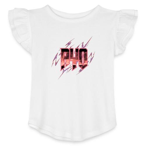 Ayo's Red - Toddler Girls Flutter T-shirt