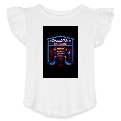 Carcadelogo3 - Toddler Girls Flutter T-shirt