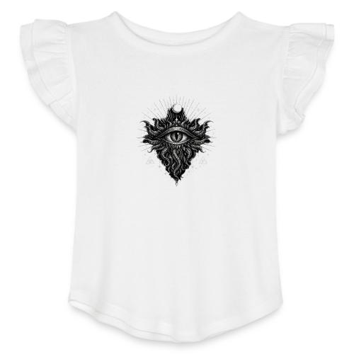 Eldritch Eye - Toddler Girls Flutter T-shirt