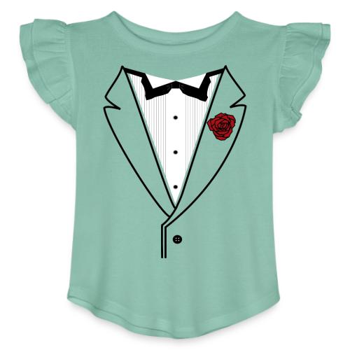 blackline - Toddler Girls Flutter T-shirt