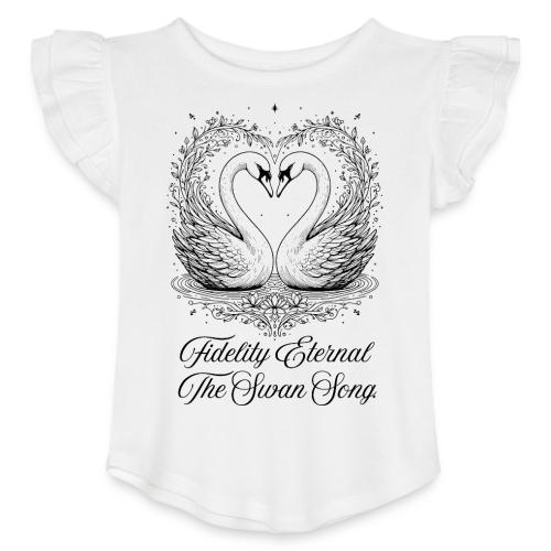 Poetic Swan T-Shirt - Toddler Girls Flutter T-shirt