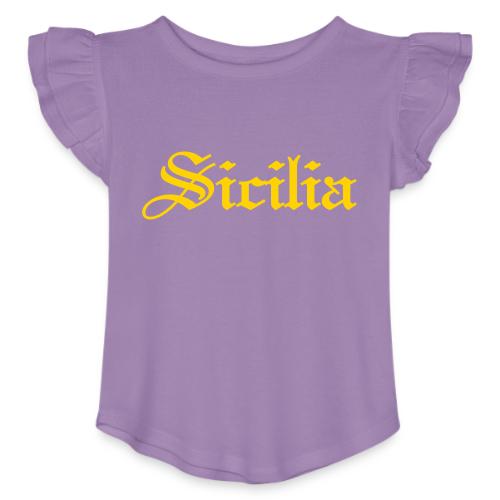 Sicilia Gothic - Toddler Girls Flutter T-shirt