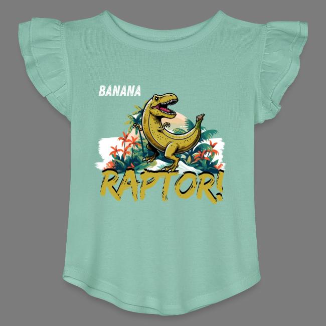Funny Banana Raptor T-Rex Design