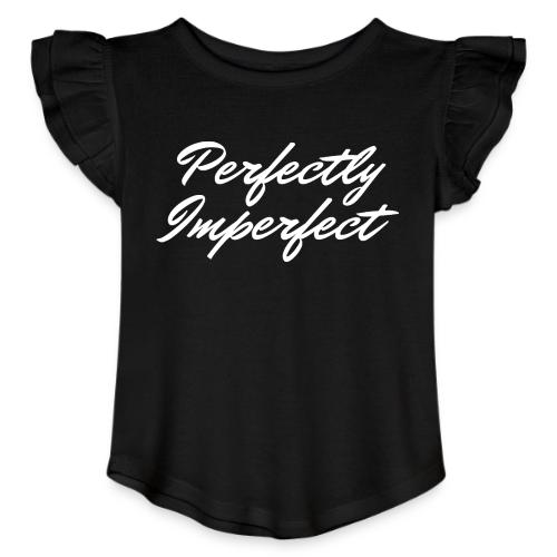 Perfectly Imperfect Merch - Toddler Girls Flutter T-shirt