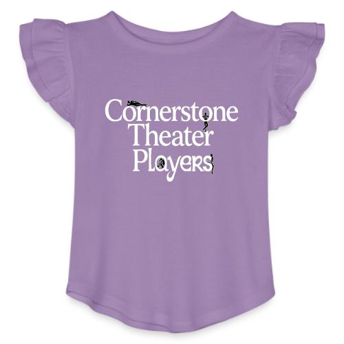 Cornerstone Theater Players (Light) - Toddler Girls Flutter T-shirt