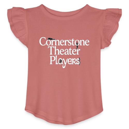 Cornerstone Theater Players (Light) - Toddler Girls Flutter T-shirt