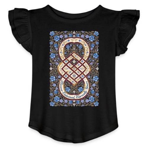 Forever Entwined Eternally Yours Infinity Knot T-S - Toddler Girls Flutter T-shirt