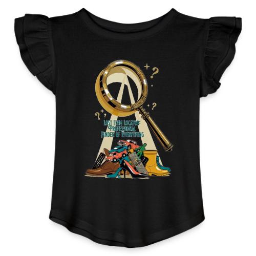 Lost Item Locator T Shirt, Professional Finder Mug - Toddler Girls Flutter T-shirt