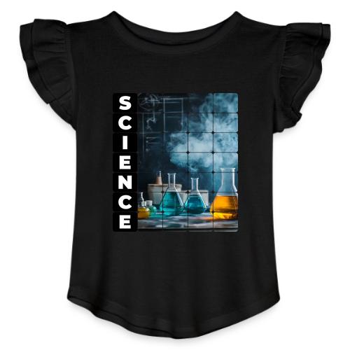 Alchemy of Science - Toddler Girls Flutter T-shirt