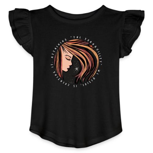 The Tranquility - Toddler Girls Flutter T-shirt