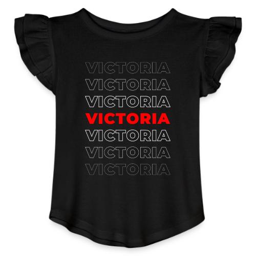 Victoria Vibe - Toddler Girls Flutter T-shirt