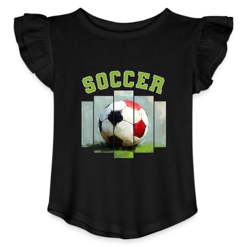 Soccer Core - Toddler Girls Flutter T-shirt