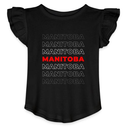 Manitoba Mark - Toddler Girls Flutter T-shirt