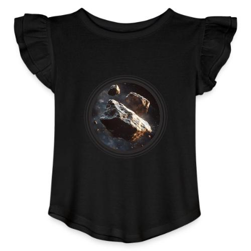 Asteroids Frontier - Toddler Girls Flutter T-shirt