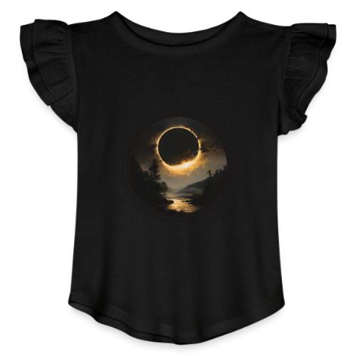 Eclipse: Shadowed Light - Toddler Girls Flutter T-shirt
