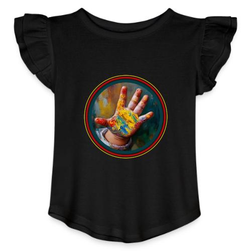 Colors of Innocence - Toddler Girls Flutter T-shirt