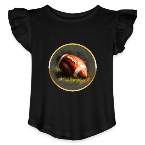 American Football: Gridiron Gold - Toddler Girls Flutter T-shirt
