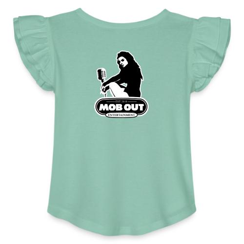 LadyMobOut - Toddler Girls Flutter T-shirt