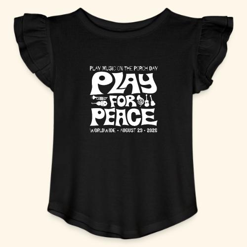SHIRT6 26 - Toddler Girls Flutter T-shirt