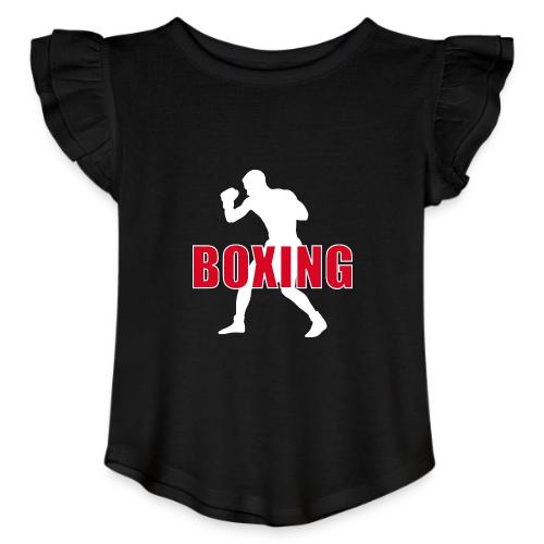 Boxing Force - Toddler Girls Flutter T-shirt