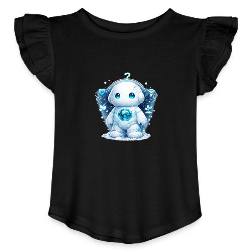 Snowy AI - Toddler Girls Flutter T-shirt