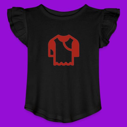 Logo outline - Toddler Girls Flutter T-shirt