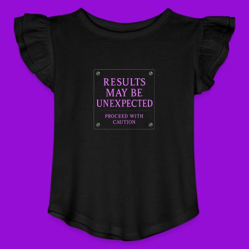 Results - Neon Purple - Toddler Girls Flutter T-shirt