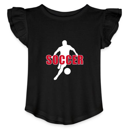 Power Kick Soccer - Toddler Girls Flutter T-shirt