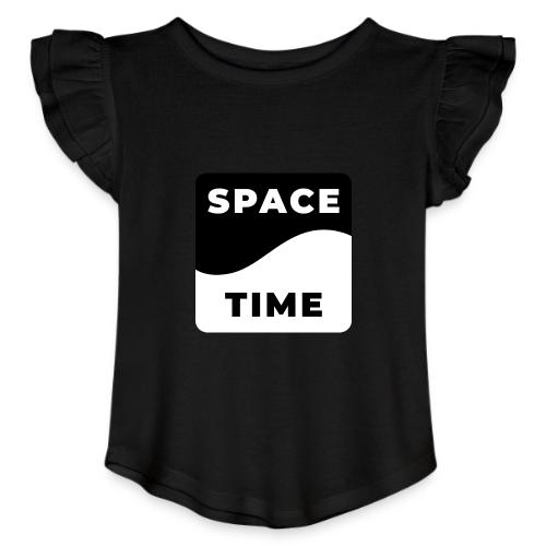 Space-time: Warped Reality - Toddler Girls Flutter T-shirt