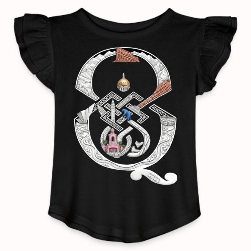 Denver Proud - Toddler Girls Flutter T-shirt