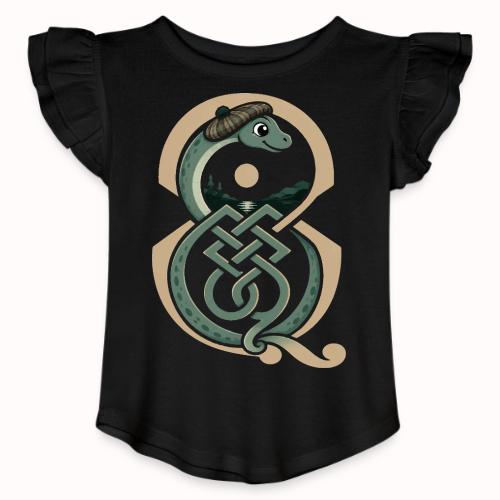 nessie - Toddler Girls Flutter T-shirt