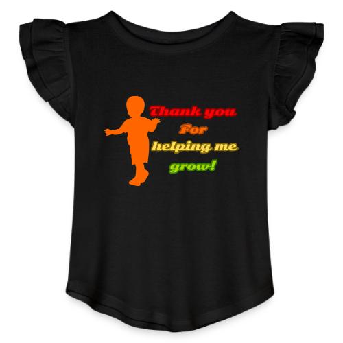 Roots and Wings - Toddler Girls Flutter T-shirt