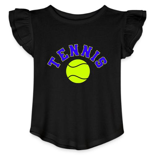 Tennis: Serve in Style - Toddler Girls Flutter T-shirt